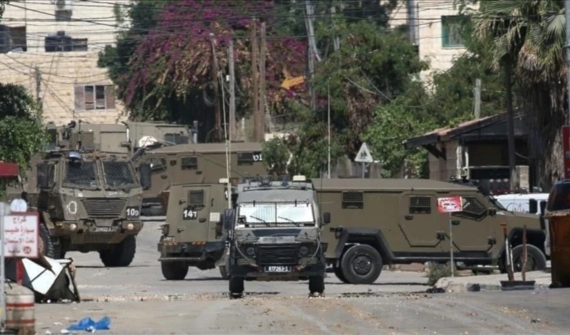 Ataque israelí a gran escala en toda la Cisjordania ocupada.