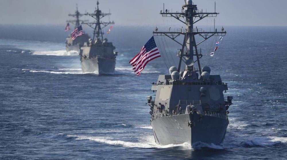 EE. UU. mantiene un despliegue militar sin precedentes en el Caribe. (Foto: Presstv)