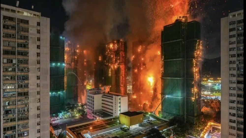 Incendio en Hong Kong: 83 muertos y 250 desaparecidos