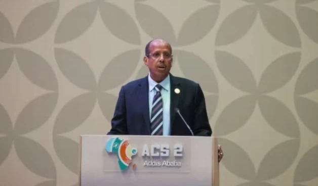 El presidente de la Comisión de la Unión Africana (UA), Mahmoud Ali Youssouf.