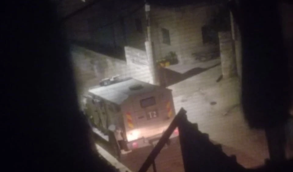 Un vehículo militar israelí en la incursión a Tubas, Cisjordania. (Foto: Redes Sociales)