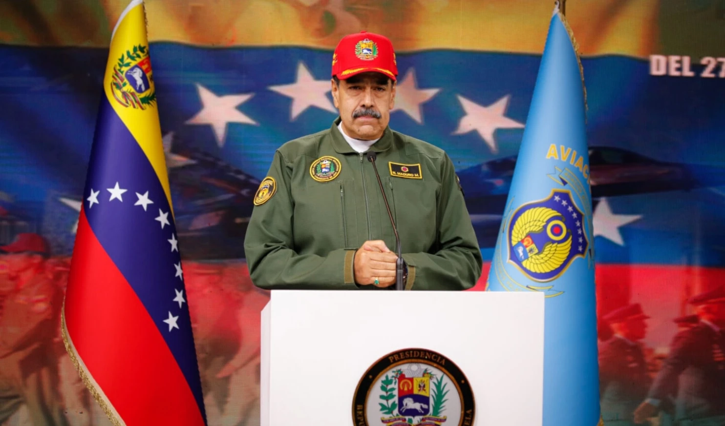 Presidente Maduro envía mensaje a la gloriosa Aviación Militar (Foto: Prensa Presidencial)
