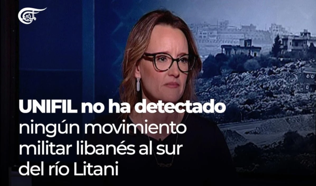 UNIFIL no ha detectado ningún movimiento militar libanés al sur del río Lita