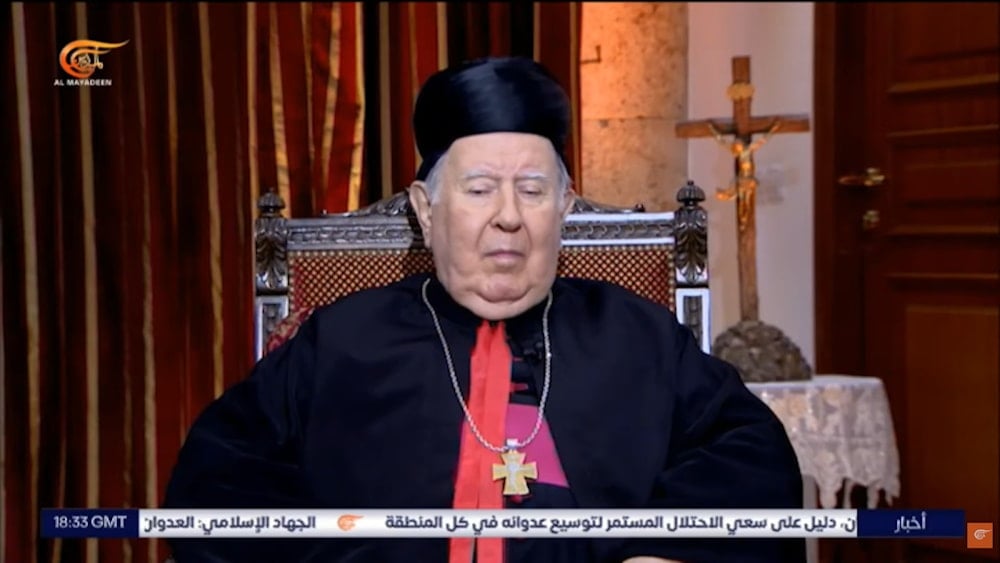 Matar evocó la histórica frase proclamada por el Vaticano: “El Líbano es más que una patria, es un mensaje”.