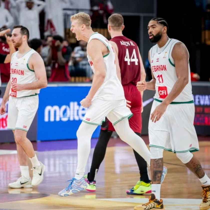Líbano sobrevive a Qatar y suma primer éxito en eliminatoria de FIBA.