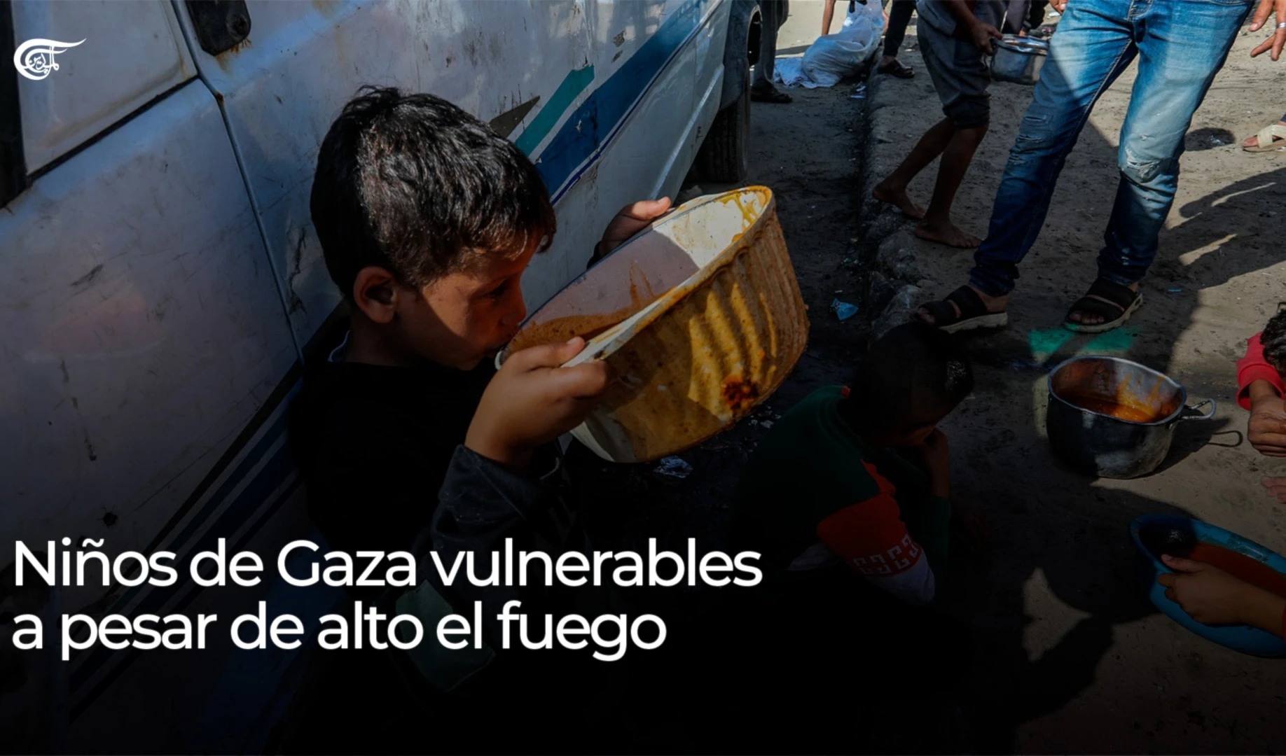 Niños de Gaza vulnerables a pesar de alto el fuego