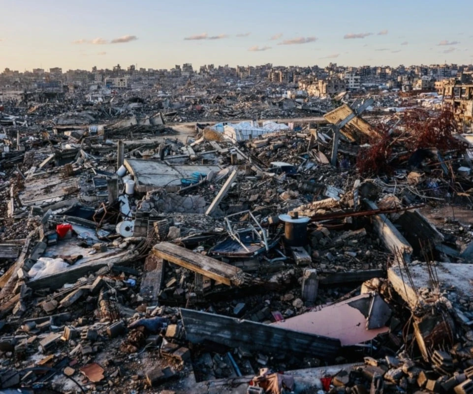 Destrucción causada por los bombardeos israelíes en la Franja de Gaza. (Foto: Archivo)