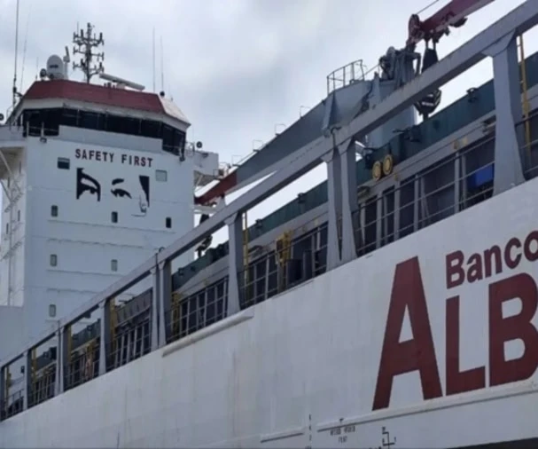 El barco del ALBA zarpó desde Venezuela con destino a Cuba.