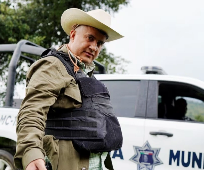 El alcalde asesinado Carlos Alberto Manzo Rodríguez.