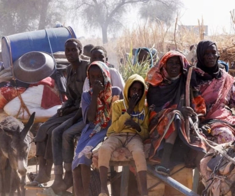 Milicia paramilitar usa civiles como escudos en Sudán
