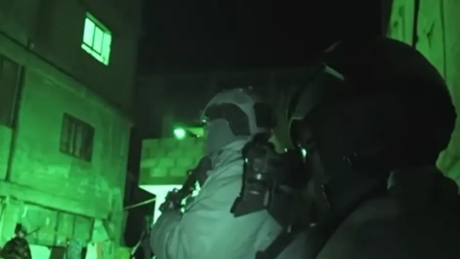 ​Desplazamiento en Beit Jinn, Siria, tras incursión militar israelí (Foto:Agencias)