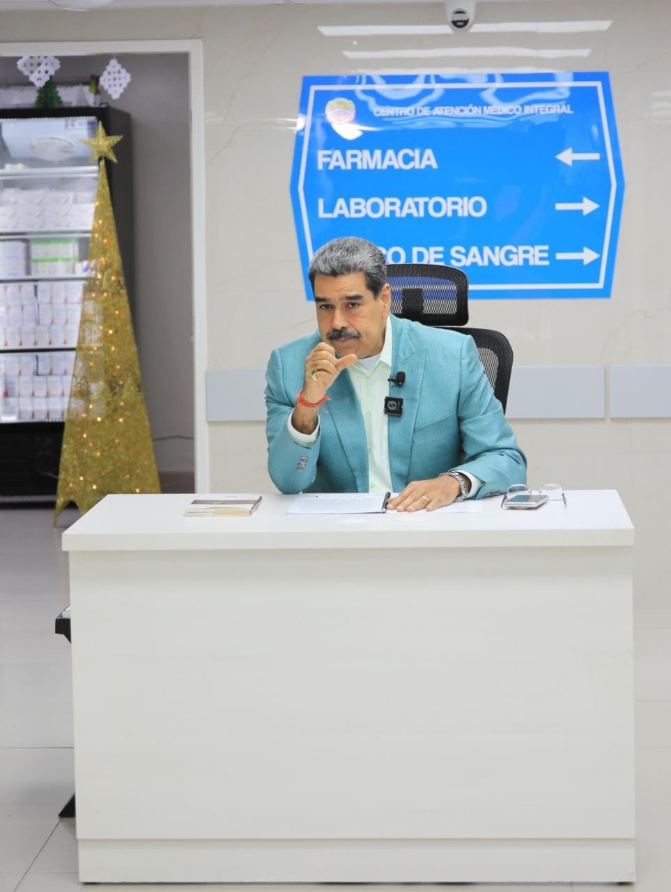 Nicolás Maduro durante la emisión 96 de Con Maduro +. 