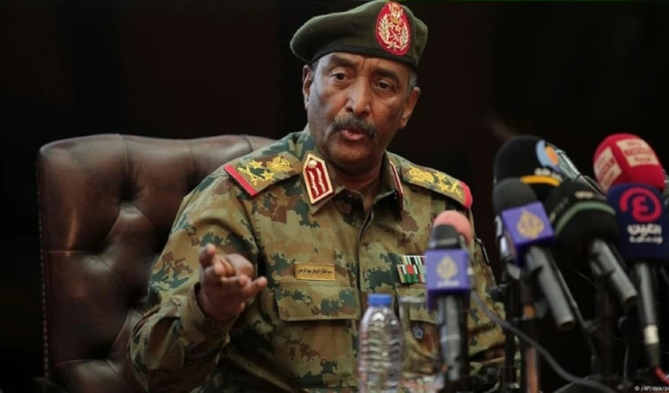 El jefe del Consejo Soberano de Transición y comandante del ejército, Abdel Fattah al-Burhan.