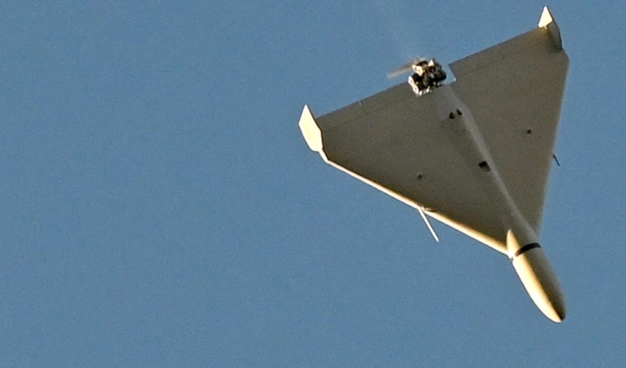 El dron suicida Shahed 136. (Foto: AFP)