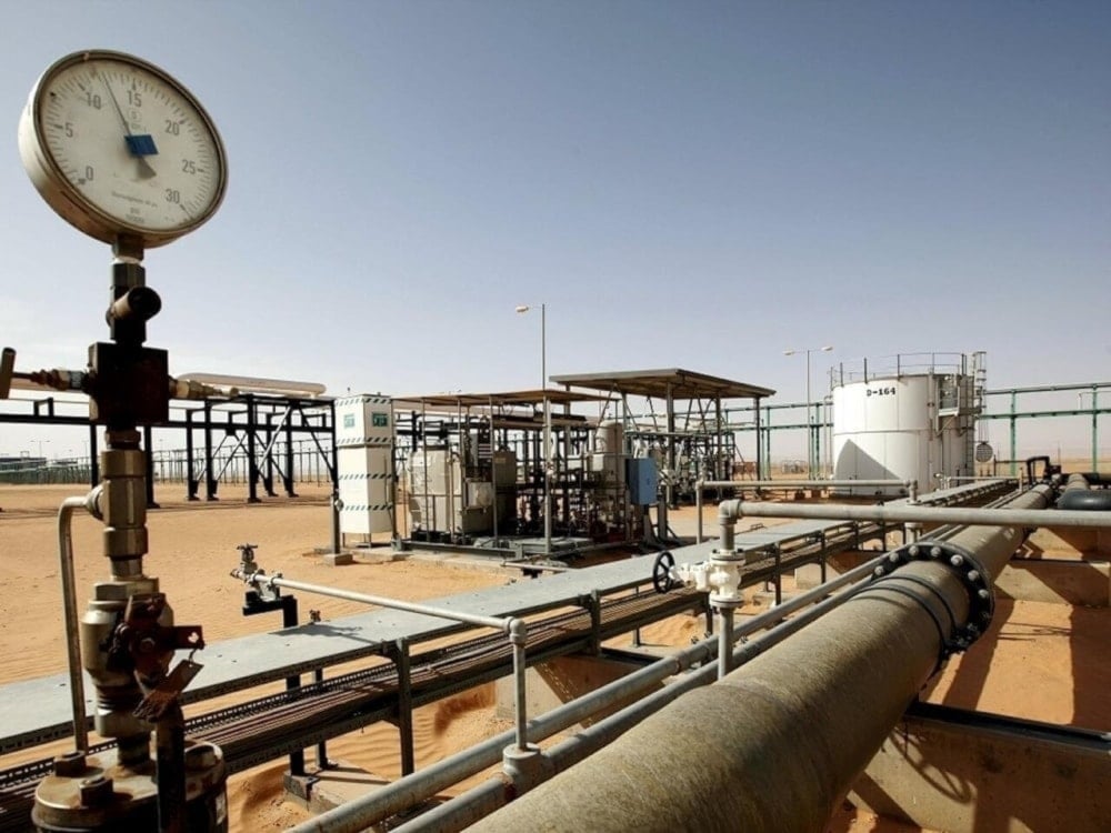  Refinería de gas en Libia