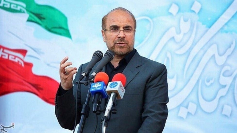 El presidente del Parlamento iraní, Mohammad Baqer Qalibaf.