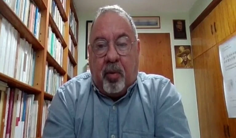 El investigador, profesor y ex diplomático venezolano, Sergio Rodríguez Gelfenstein.