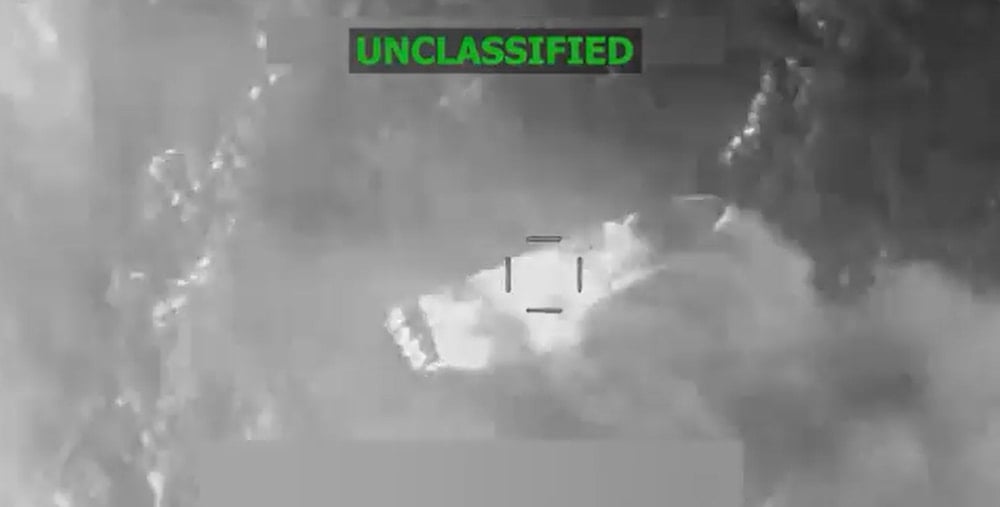 EE. UU. anuncia ataque letal a buque en el Pacífico oriental. Foto: Captura de pantalla