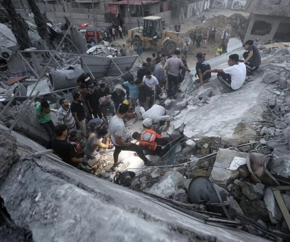 Más de 10 mil víctimas mortales yacen bajo los escombros de Gaza (Foto: Archivo)