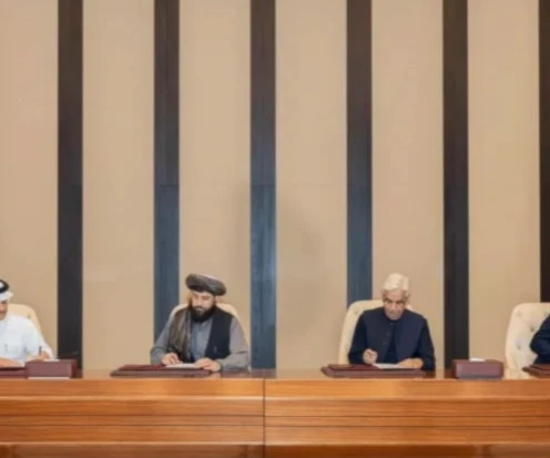 Ambas delegaciones firmaron un acuerdo de alto el fuego en Doha el 19 de octubre.