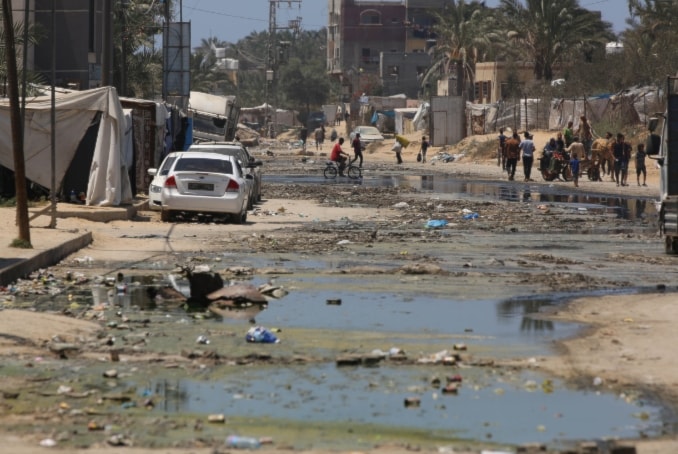 La pesadilla tóxica de Gaza: 260 mil  toneladas de basura sin recoger