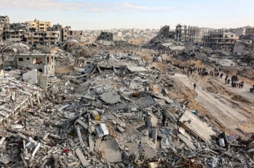 Devastación causada por los bombardeos israelíes en Gaza. (Foto: AFP)