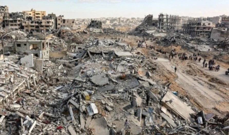 Devastación causada por los bombardeos israelíes en Gaza. (Foto: AFP)