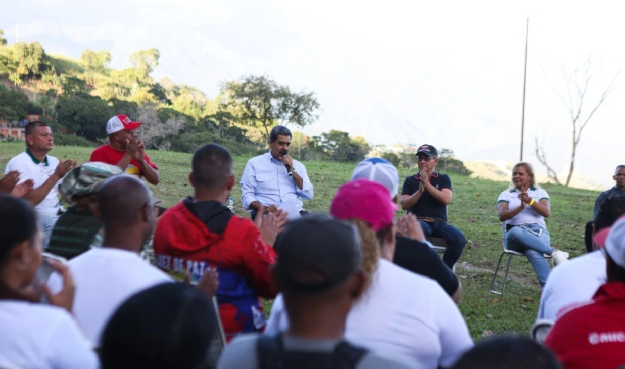 Maduro llama a fortalecer la democracia ante amenazas de EE. UU. Foto: Presidencia venezolana