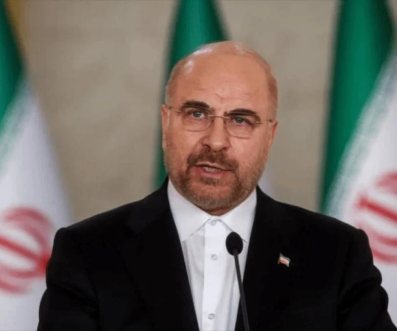 El presidente del Parlamento de Irán, Mohammad Baqer Qalibaf.