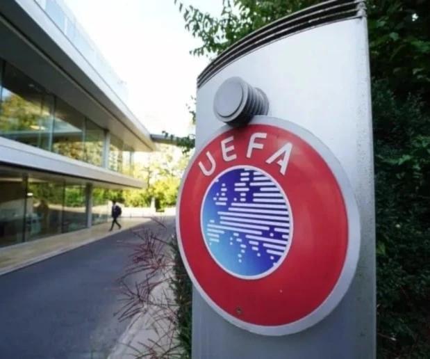 Sede de la Unión de Asociaciones Europeas de Fútbol (UEFA) en Suiza. (Foto: AP)