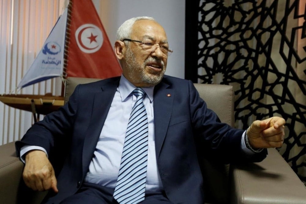 El líder opositor tunecino, Rached Ghannouchi. 