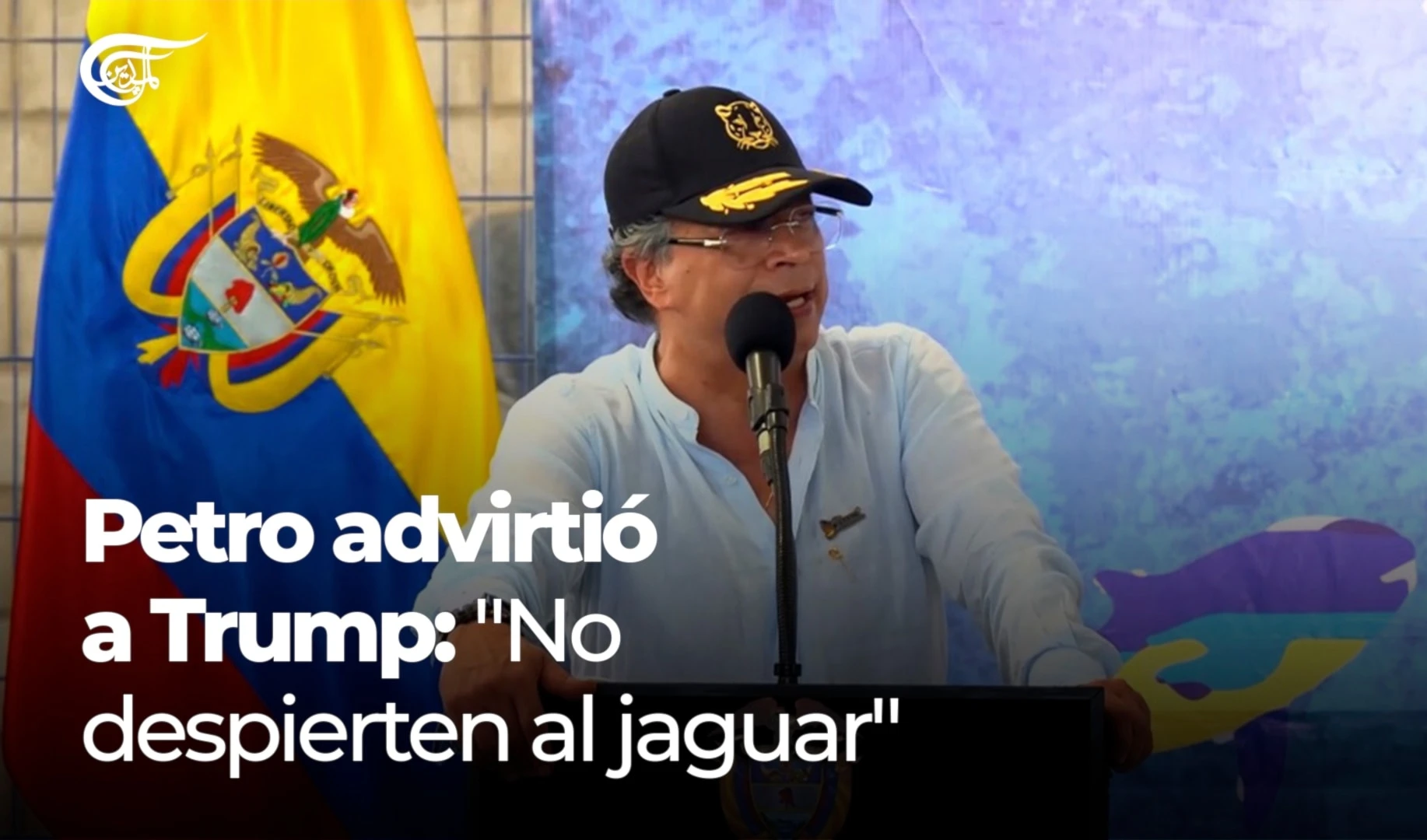 Petro advirtió a Trump: "No despierten al jaguar"