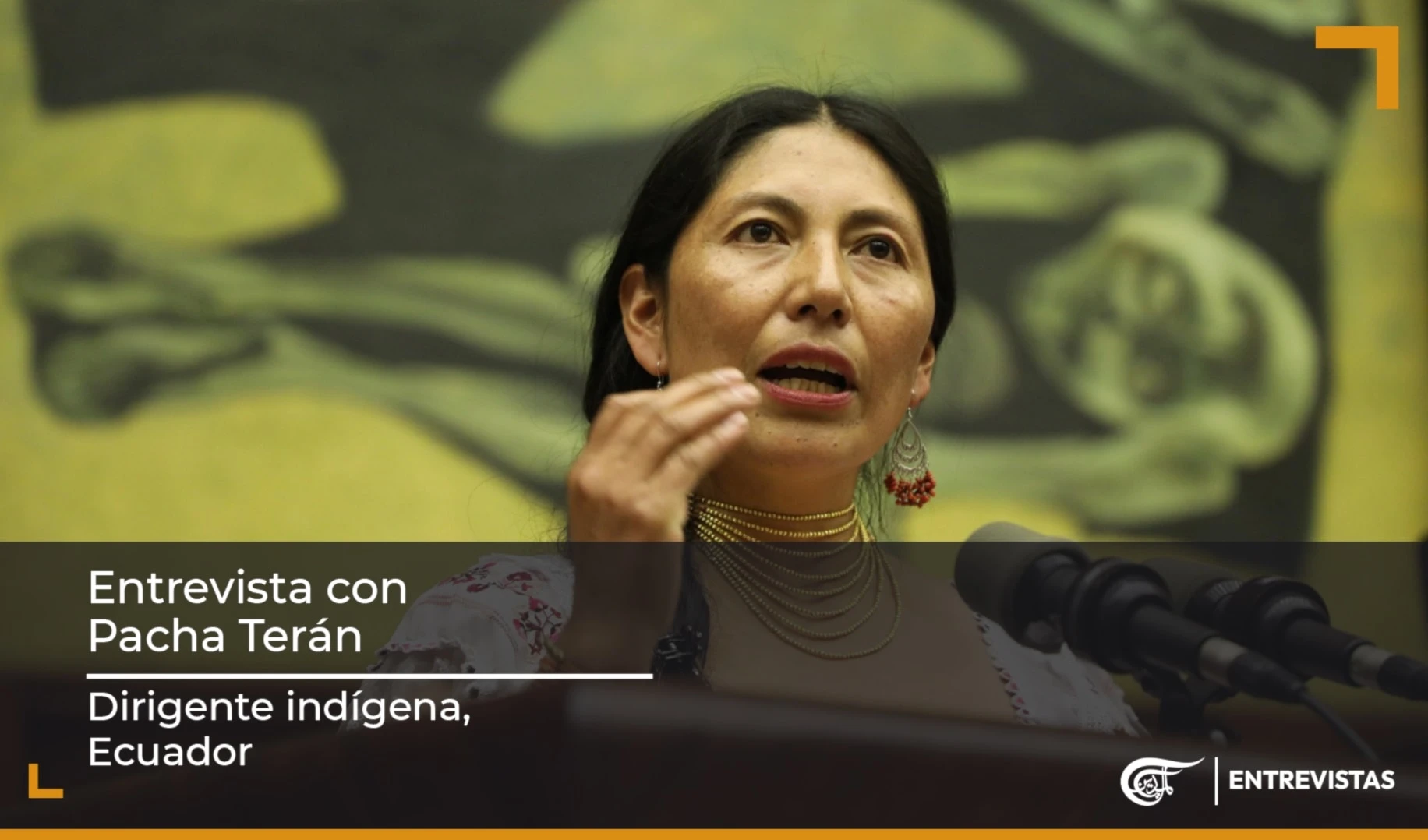 Ecuador: Las verdades de la dirigente indígena Pacha Terán: “Aquí estamos, no pudieron desaparecernos”