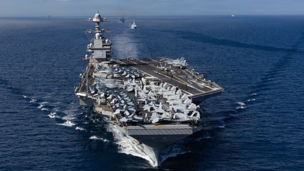 EE. UU. mantiene un despliegue militar en el Caribe con la excusa de combatir el narcotráfico. (Foto: EFE)