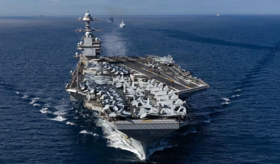 EE. UU. mantiene un despliegue militar en el Caribe con la excusa de combatir el narcotráfico. (Foto: EFE)