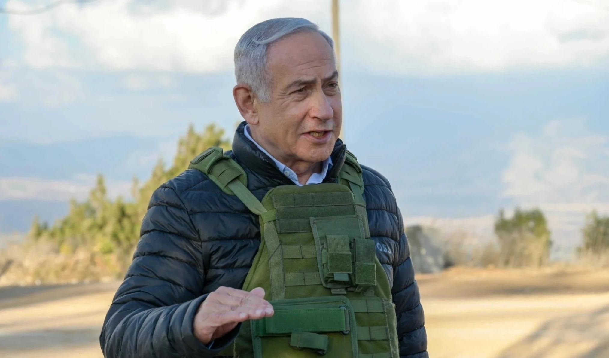 Netanyahu exige que el área adyacente a los altos del Golán permanezca libre de fuerzas armadas sirias y de actores considerados hostiles.