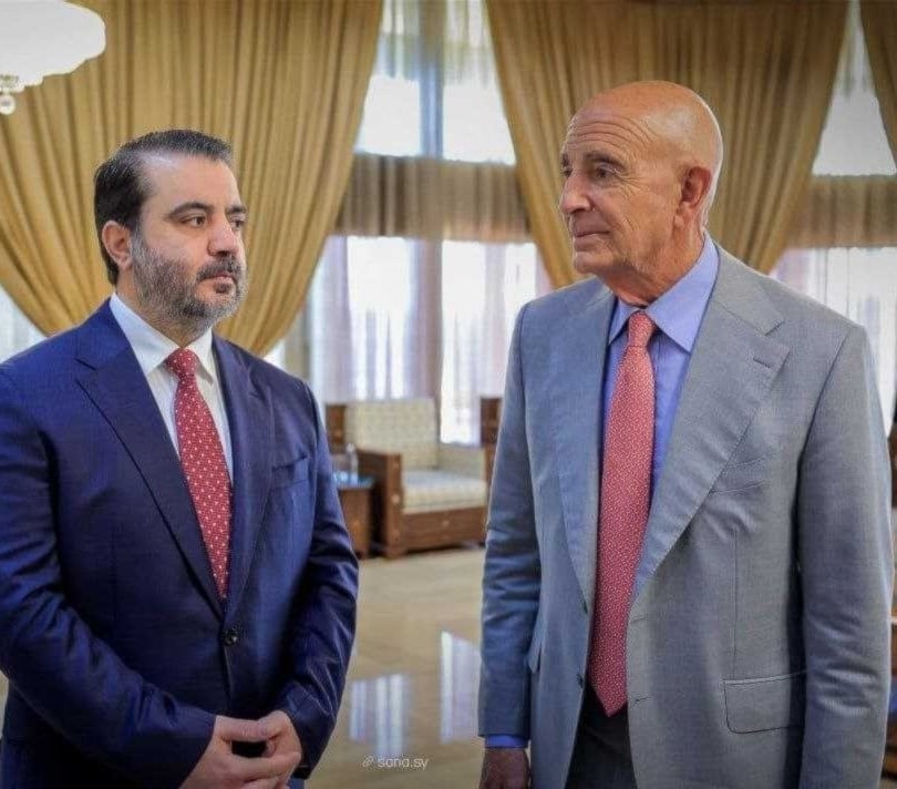  Encuentro entre Al-Shaibani y Barrack en Damasco.