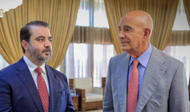 Encuentro entre Al-Shaibani y Barrack en Damasco.