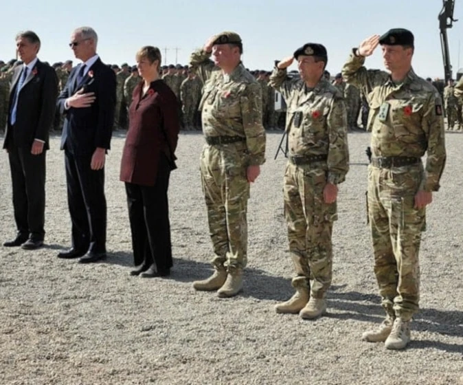 Fuerzas británicas en Afganistán. Foto: AFP