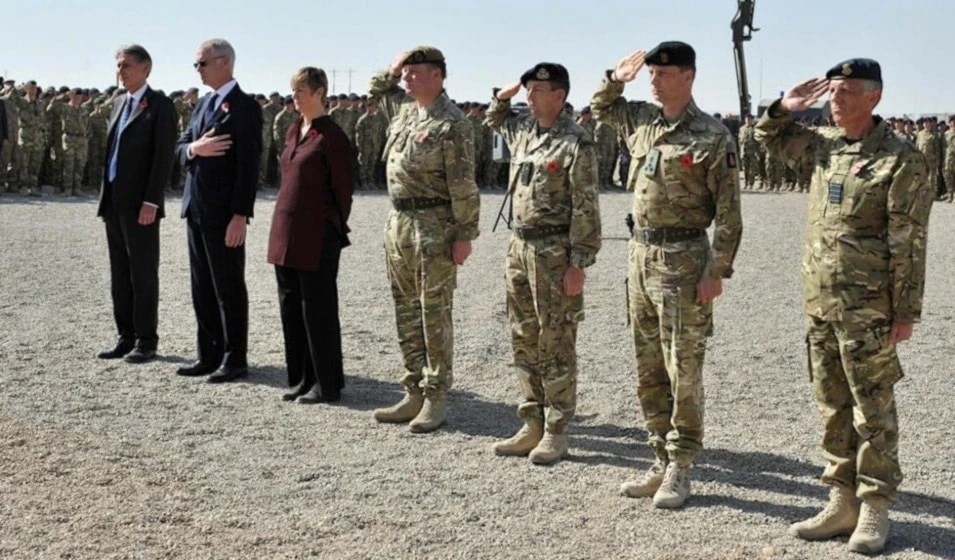 Fuerzas británicas en Afganistán. Foto: AFP