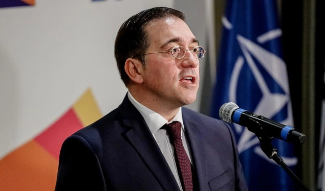 El ministro de Asuntos Exteriores y Cooperación de España, José Manuel Albares.