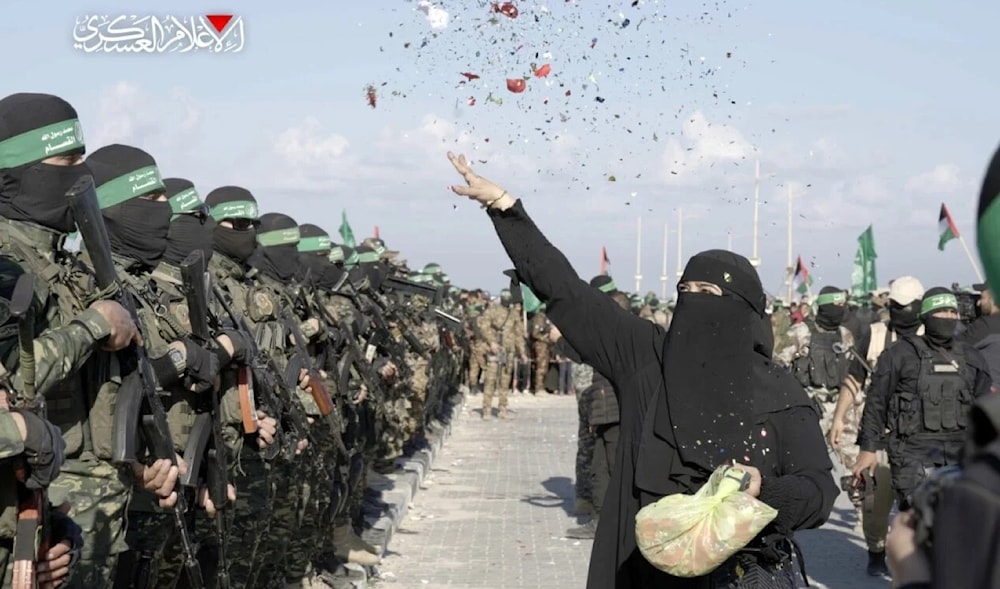 ​Diluvio de los Libres continuará hasta liberación de todos los prisioneros palestinos (Foto: Al-Qassam)