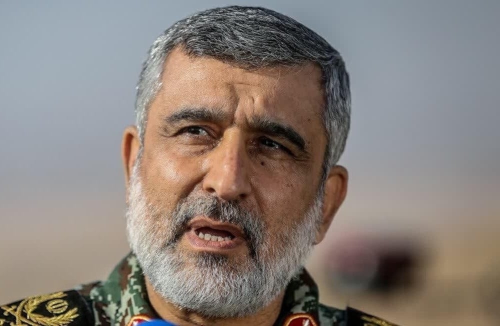 El comandante de la Fuerza Aeroespacial de la Guardia Revolucionaria de Irán, general Amir Ali Hajizadeh.