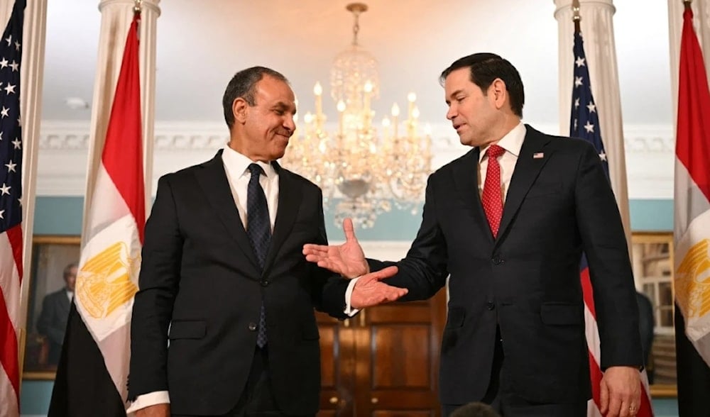 Badr Abdelatty sostuvo un encuentro con Marco Rubio en Washington. 