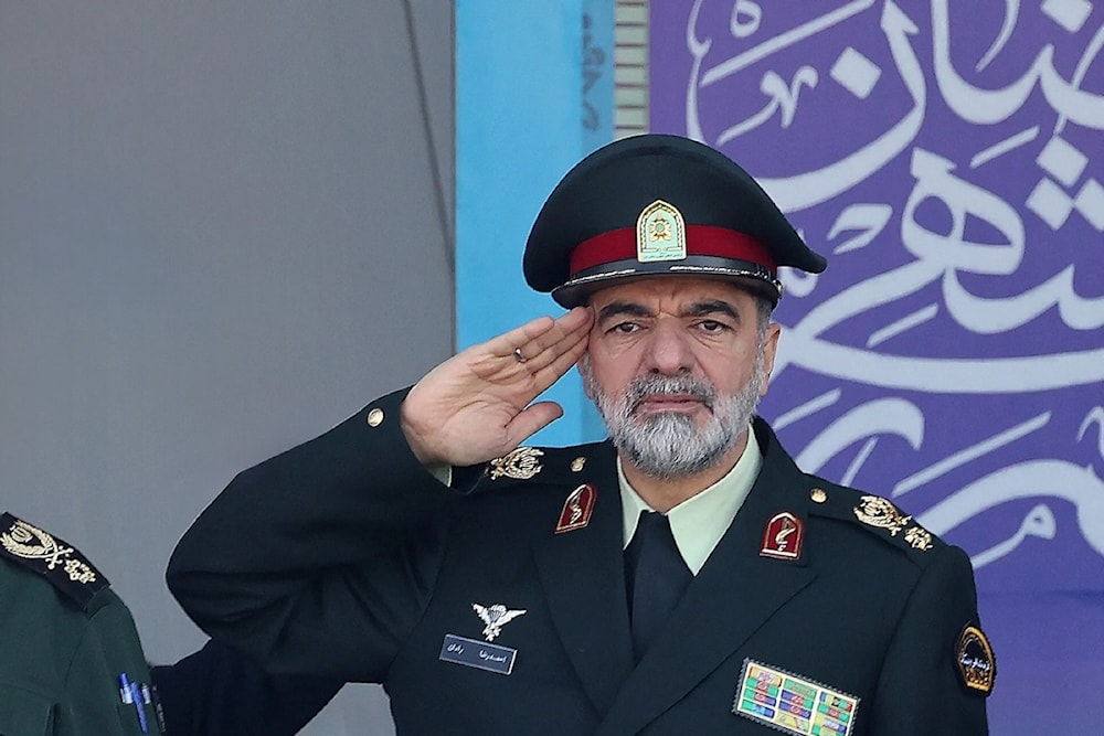 El comandante de las fuerzas terrestres del ejército de Irán, general de brigada Kioumars Heidari.