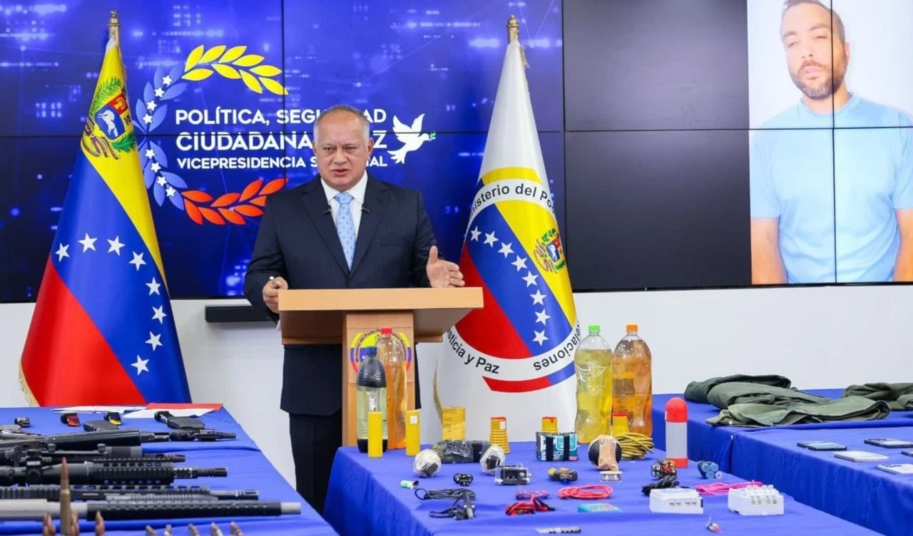 El ministro del Interior, Justicia y Paz de Venezuela, Diosdado Cabello.