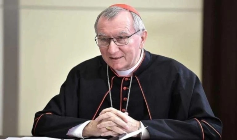 El ministro de Asuntos Exteriores del Vaticano, cardenal Pietro Parolin.