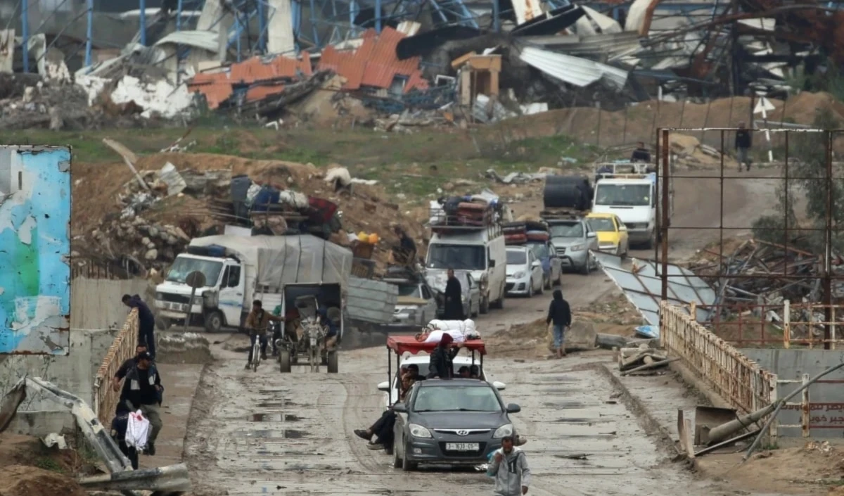 Palestinos regresan a sus hogares a pesar de la destrucción provocada por "Israel" durante 15 meses de guerra.