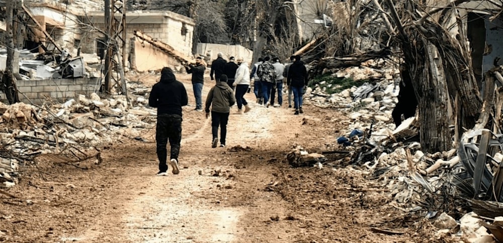 Regreso de los habitantes de la comunidad de Hula, al sur de Líbano.