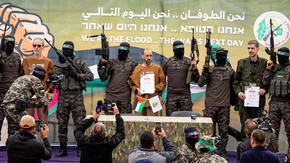 El pasado sábado Hamas entregó otros tres prisioneros israelíes. 